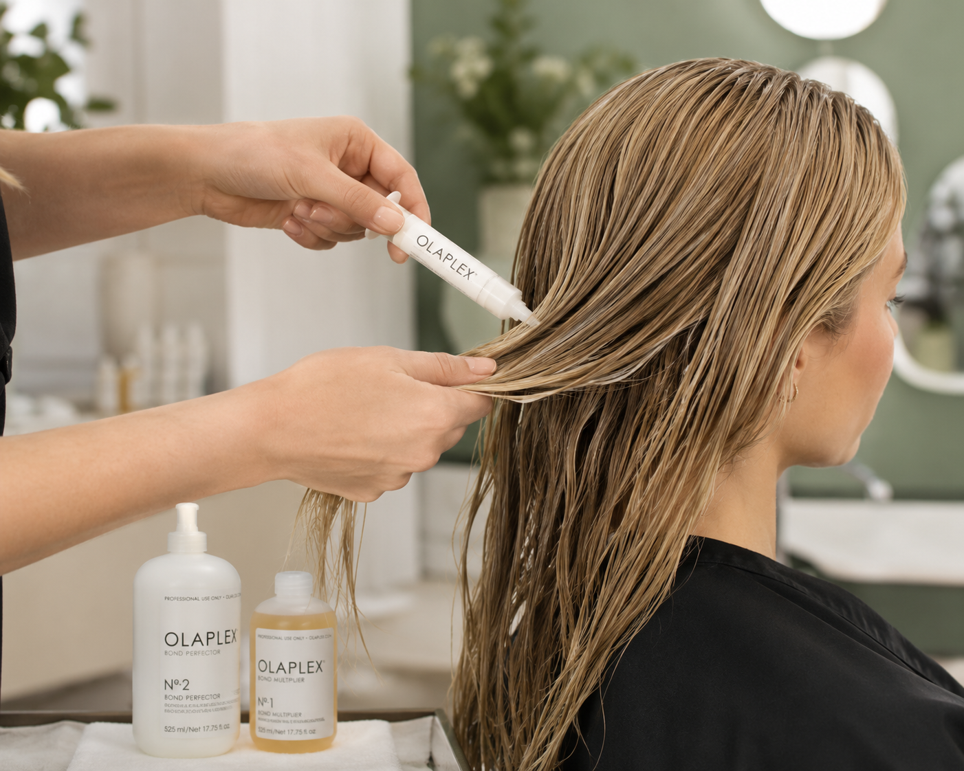 Tratamiento Olaplex reparación molecular